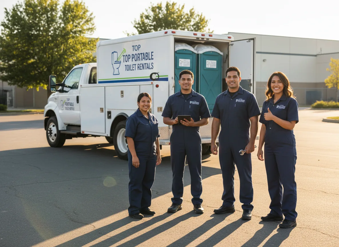 Short Term Porta Potty Rental company in Reva, SD